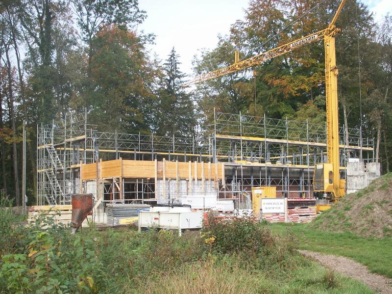 Baustelle am 20. Oktober 2006
