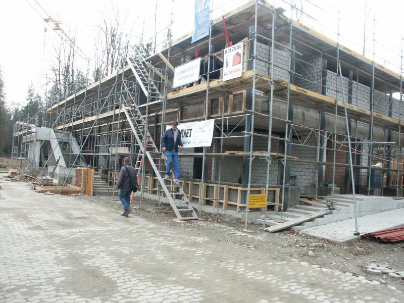 Baustand am 16. Januar 2007