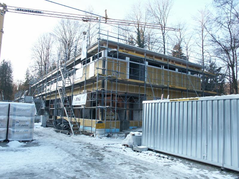 Baustelle am 31. Januar 2007